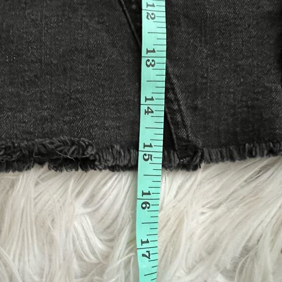 Wild Fable Black Denim Mini Skirt Size 8 - Picture 8 of 8
